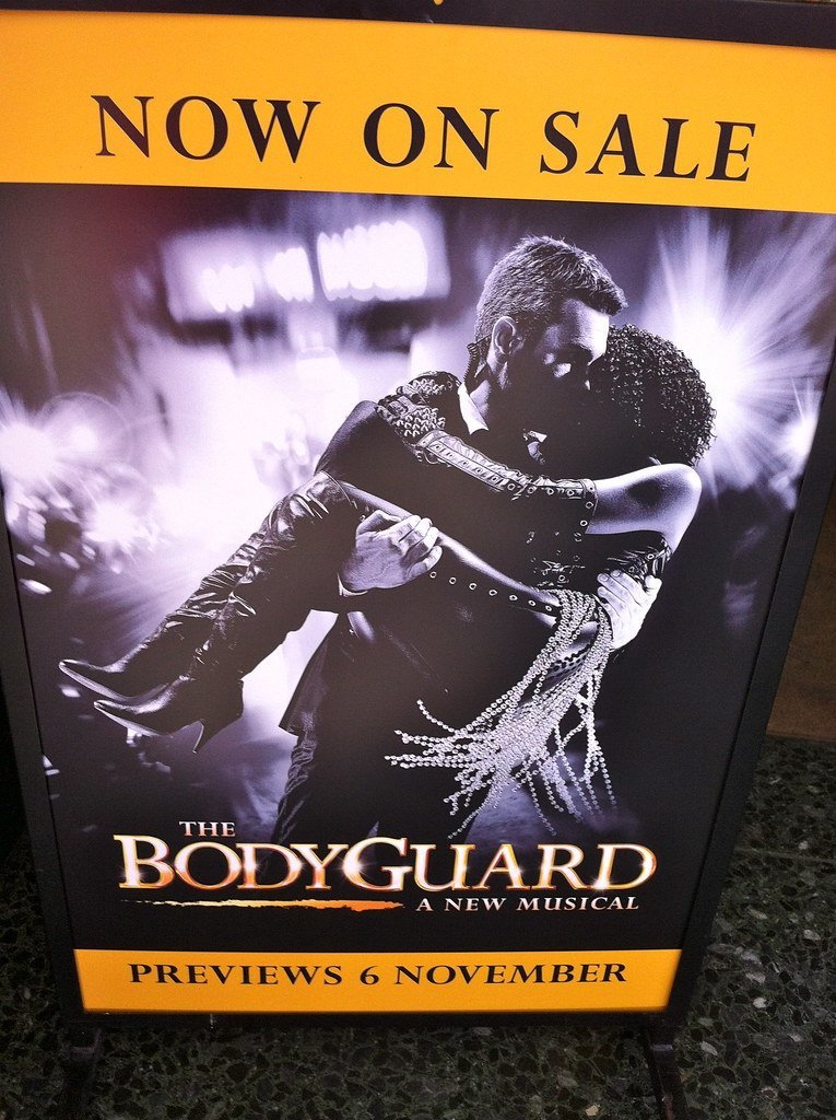 The Bodyguard (1992) (Studio Sarah Lou, Flickr, CC BY 2.0)
