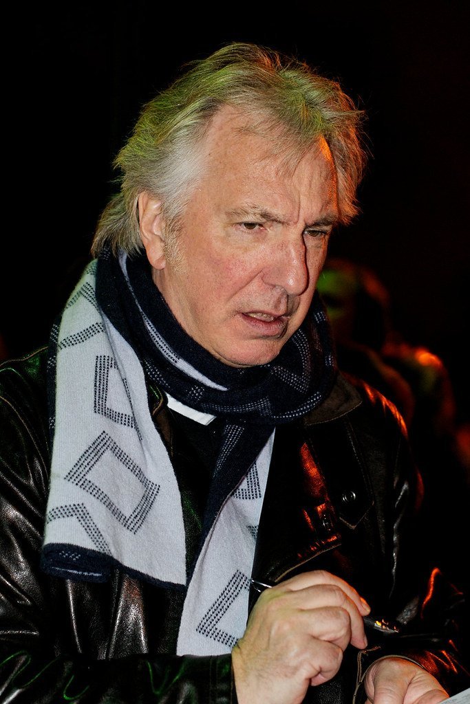 Alan Rickman (jastrow75, Flickr, CC BY 2.0)