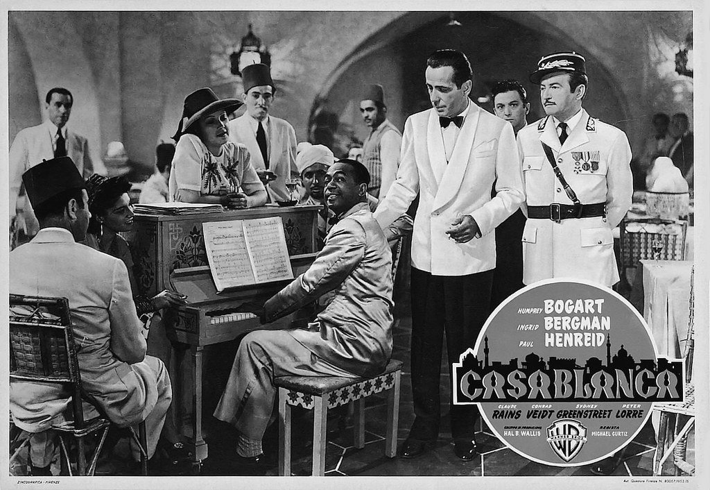 Casablanca (1942) (www.brevestoriadelcinema.org, Flickr, CC BY 2.0)