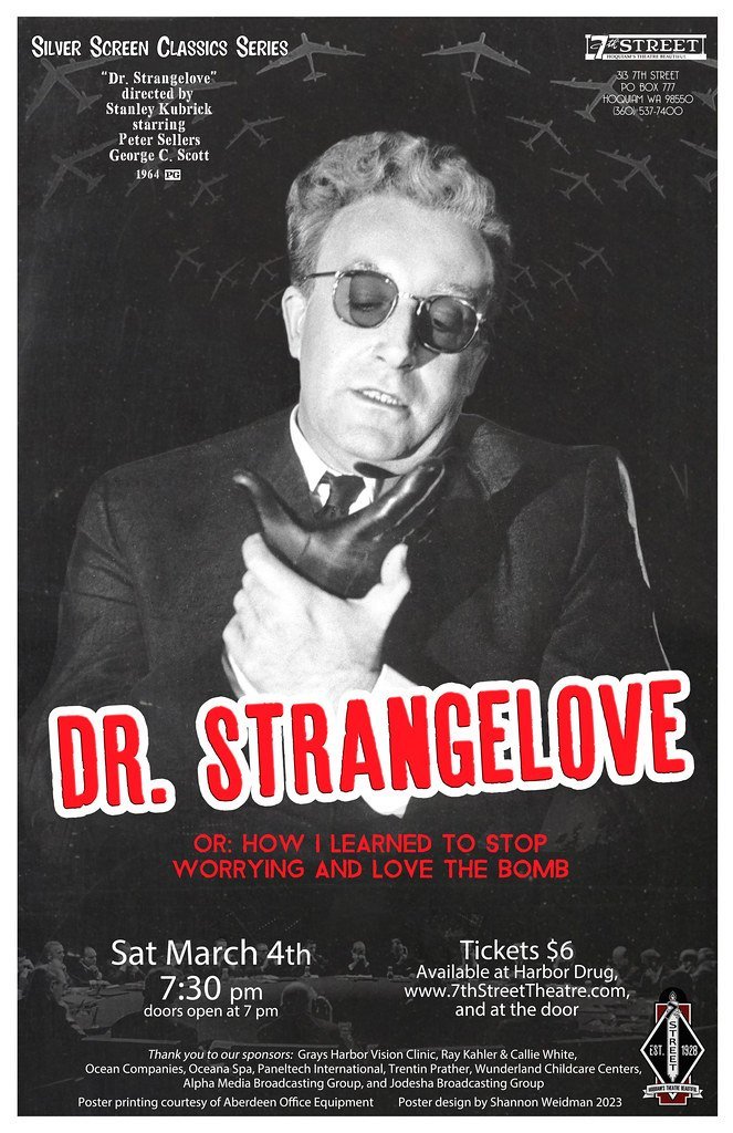 Dr. Strangelove (1964) (7th Street Theatre, Flickr, CC BY 2.0)