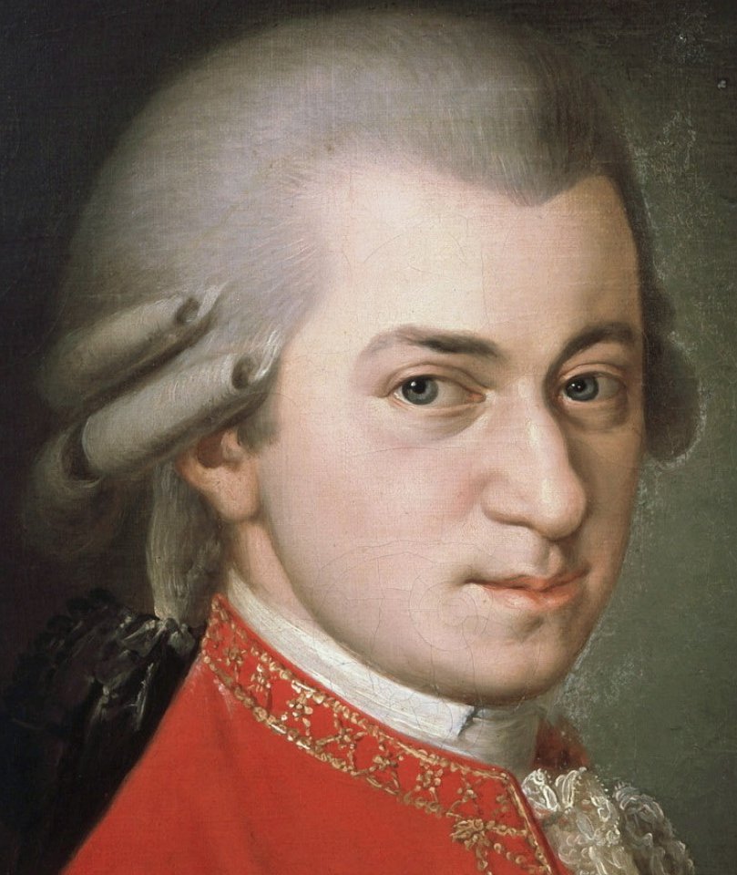 Wolfgang Amadeus Mozart (By Barbara Krafft, Public domain)