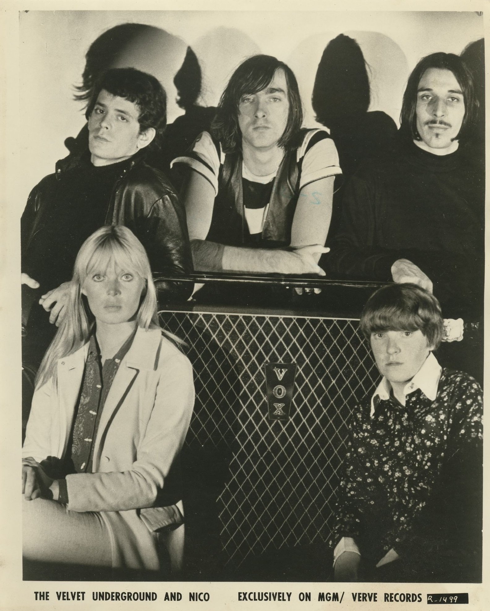 3. White Light/White Heat by The Velvet Underground (1968) (Immediate source: Scanned by Wilson Bilkovich at Flickr
Original source: Publicity photo circulated to press by MGM Records/Verve, Public domain)