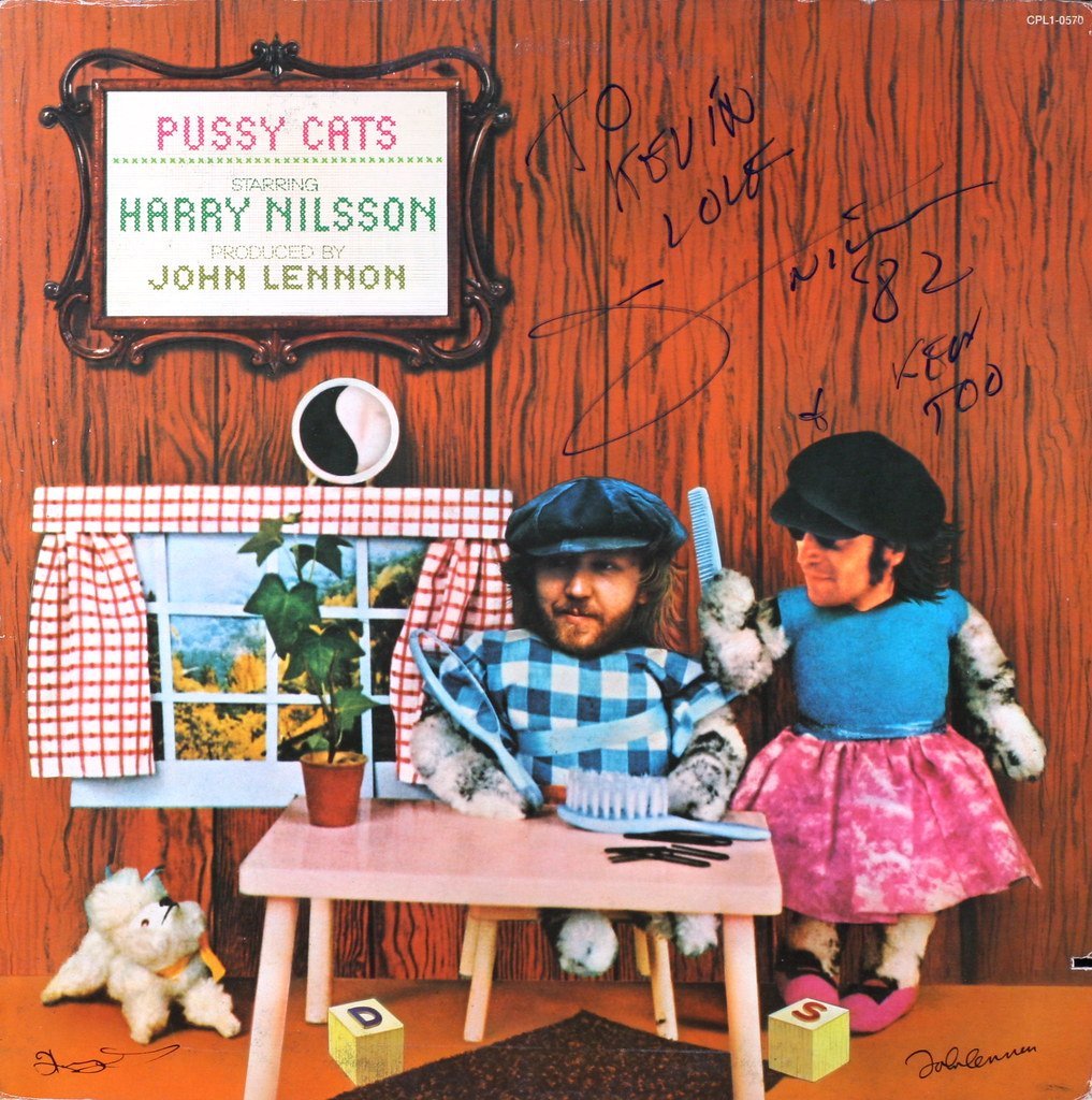 7. Pussy Cats by Harry Nilsson (1974) (kevin dooley, Flickr, CC BY 2.0)