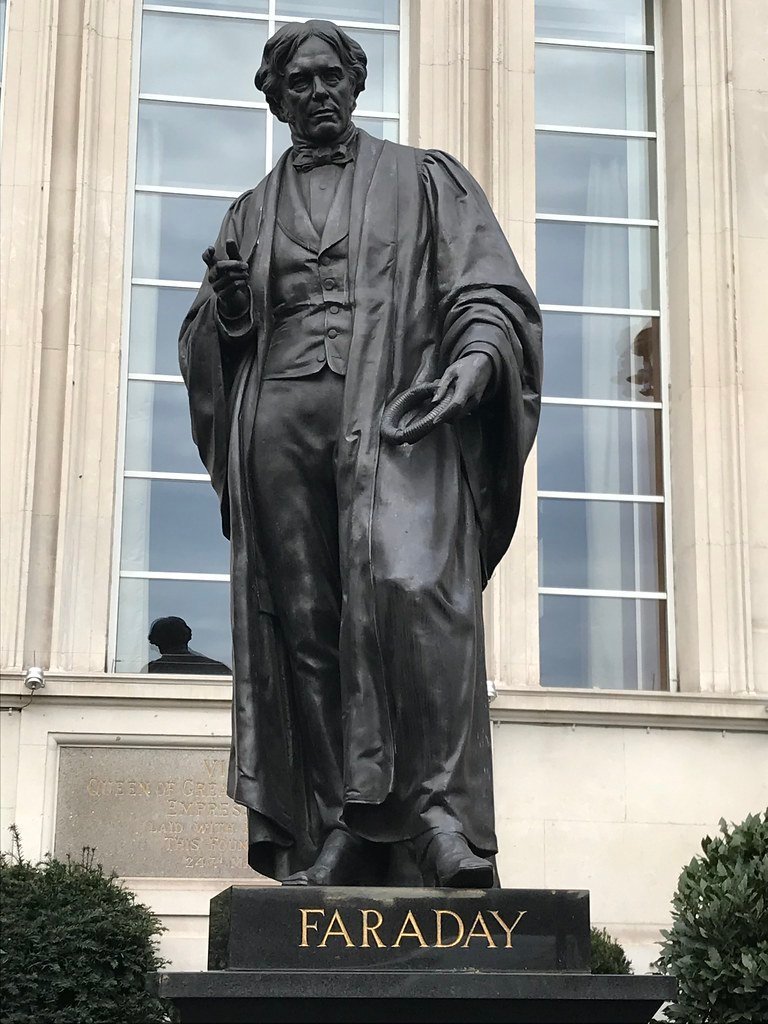 8. Electromagnetic Induction by Michael Faraday (1831) (Matt From London, Flickr, CC BY 2.0)