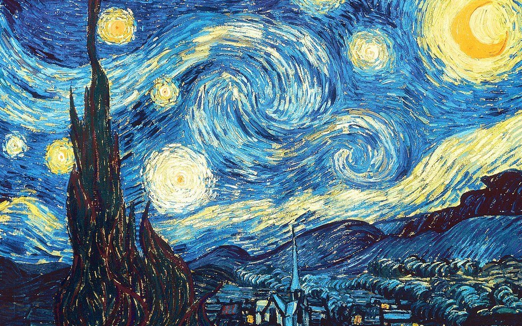 Starry Night by Vincent van Gogh (nathanh100, Flickr, CC BY 2.0)
