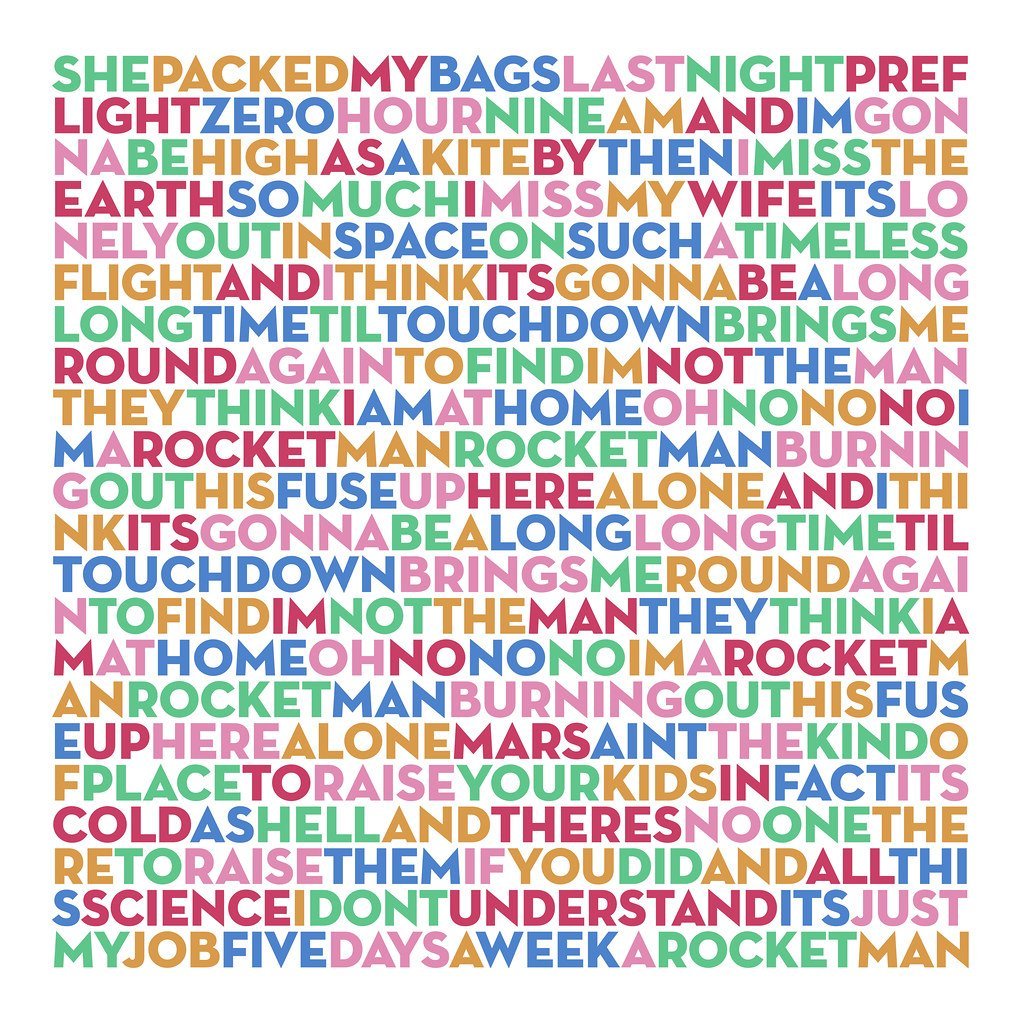 Rocket Man by Elton John (Brett Jordan, Flickr, CC BY 2.0)