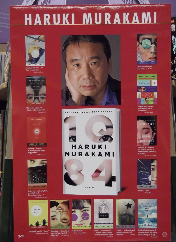 Haruki Murakami (brewbooks, Flickr, CC BY-SA 2.0)