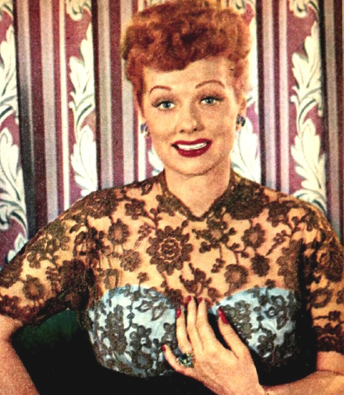 I Love Lucy (TV-Radio Mirrorpage 29, Public domain)