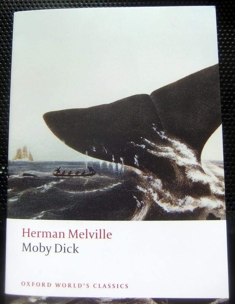 Moby-Dick by Herman Melville (Gwydion M. Williams, Flickr, CC BY 2.0)