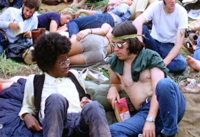 Woodstock-Era Counterculture Festivals (Late 1960s) (By Derek Redmond and Paul Campbell, CC BY-SA 3.0)