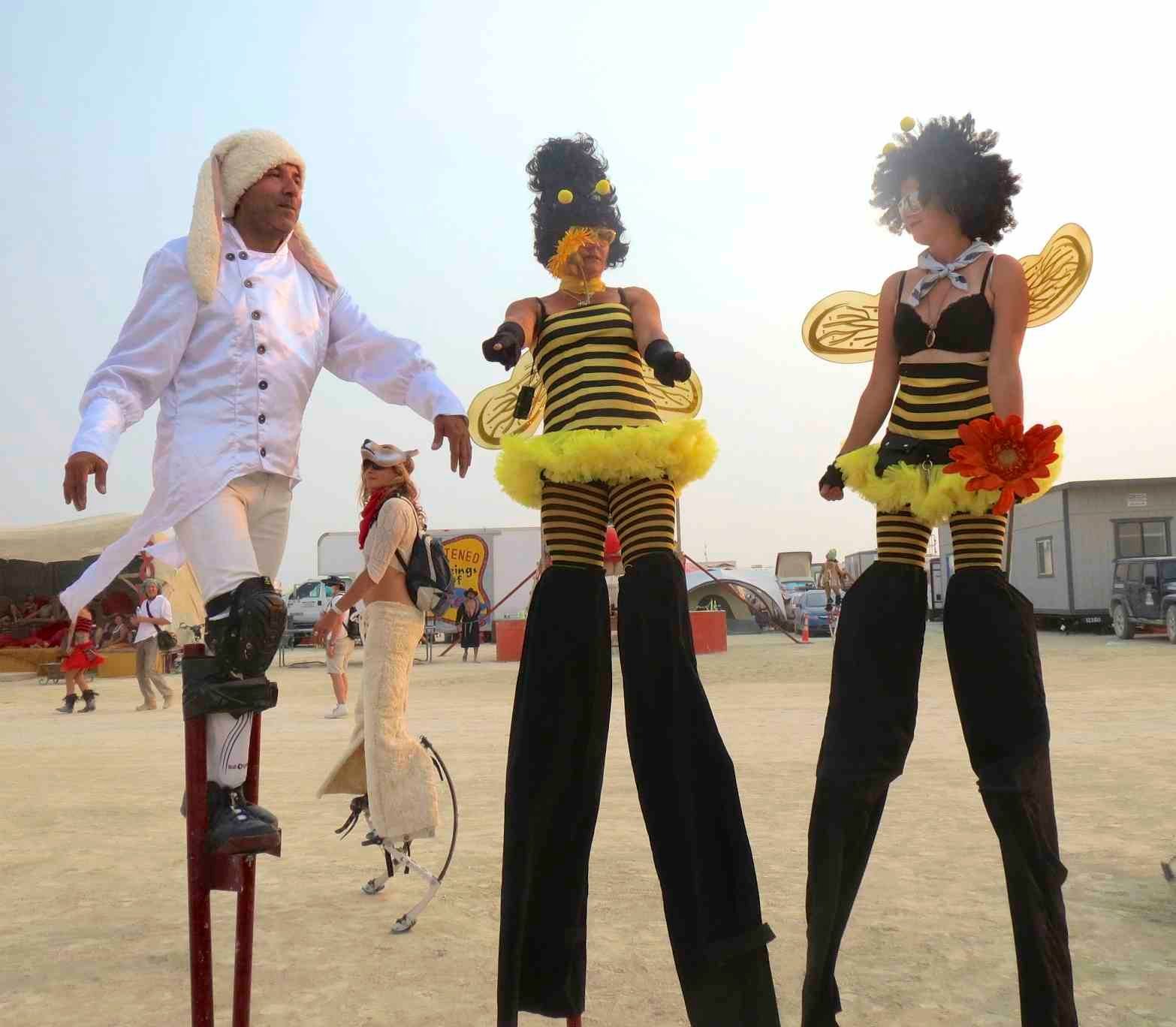 Radical Self-Expression at Burning Man (Tall Camp

Uploaded by clusternote, CC BY 2.0)