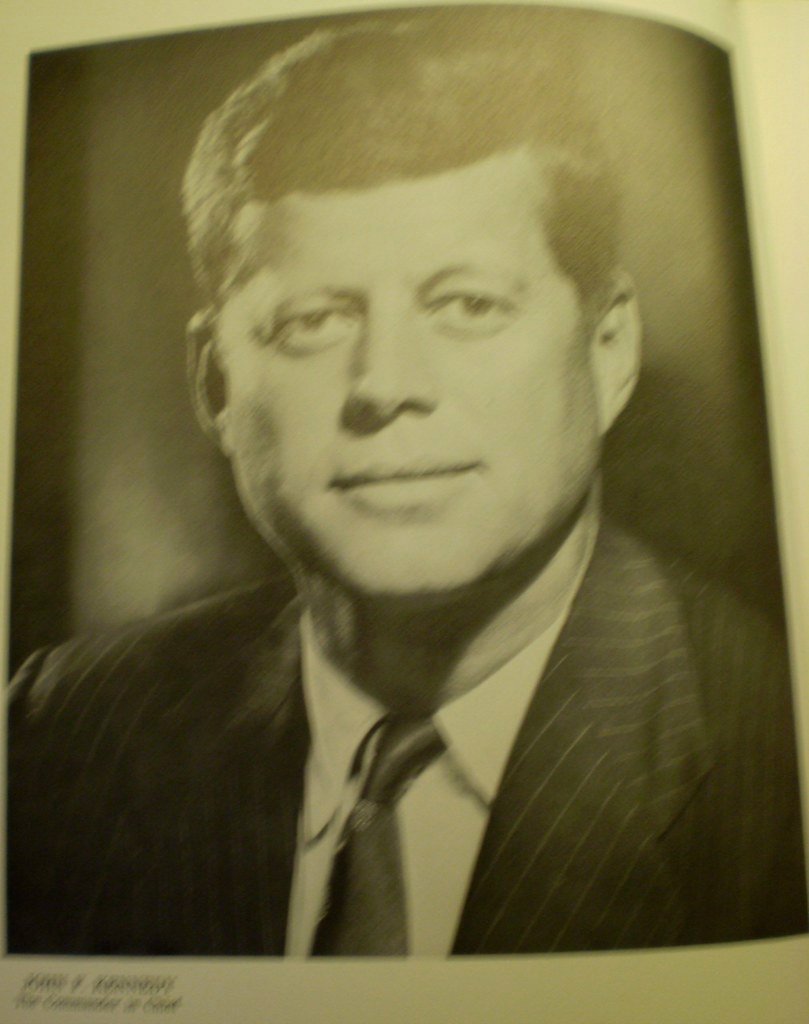 John F. Kennedy (1917–1963) (Wesley Fryer, Flickr, CC BY-SA 2.0)