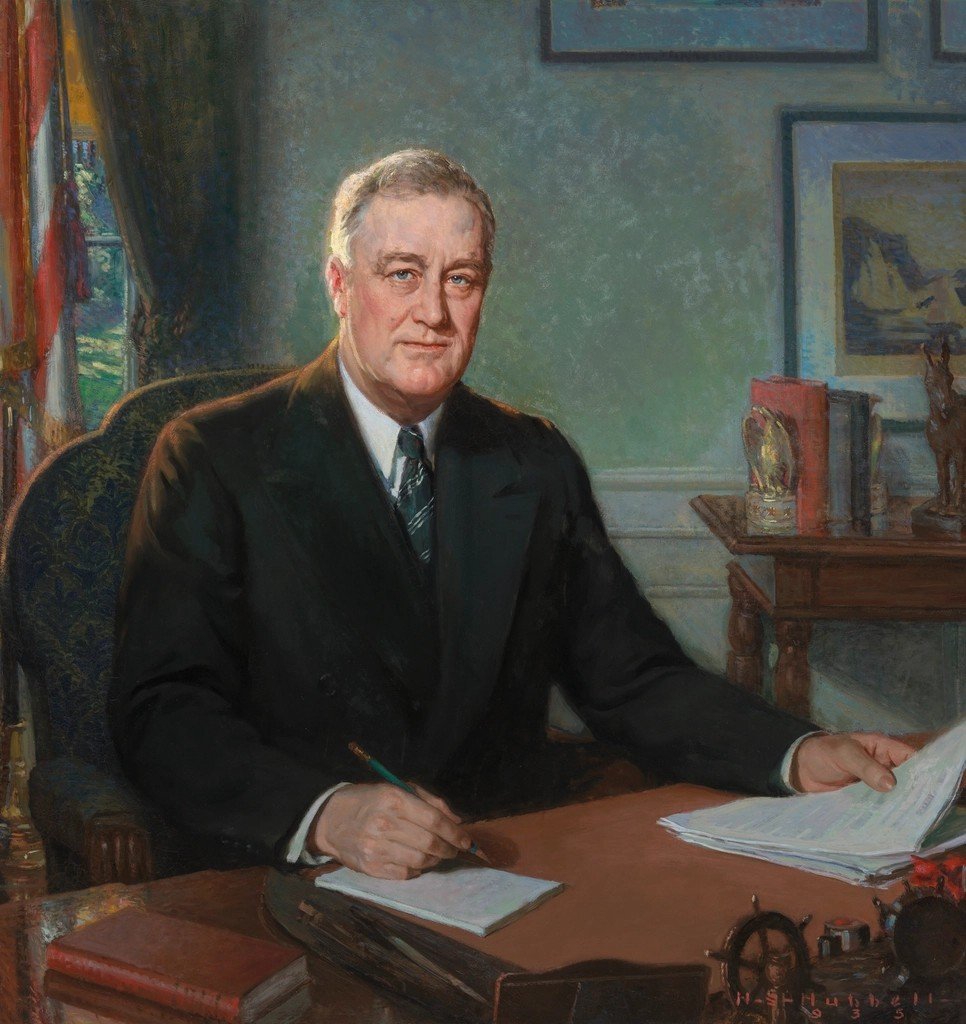 Franklin D. Roosevelt (1882–1945) (Image Credits: Rawpixel)