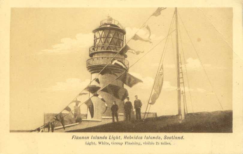 Flannan Isles Lighthouse Keepers (CartoonPeril2011, Flickr, CC BY 2.0)