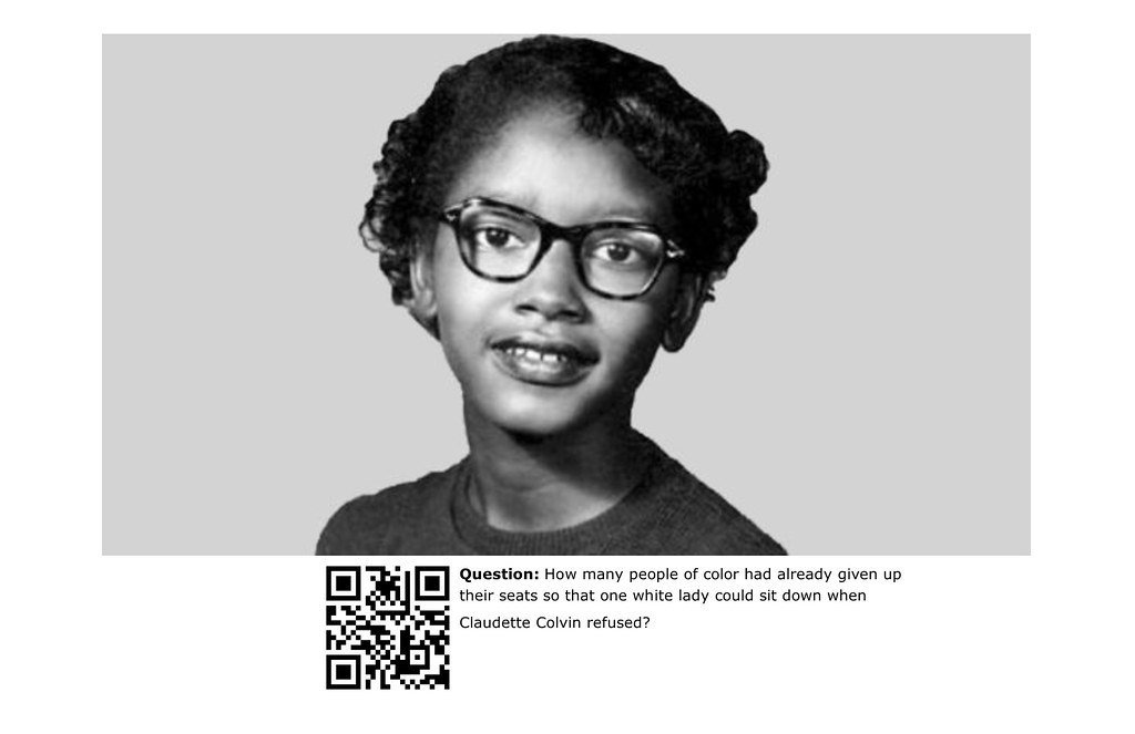 Claudette Colvin (Seattle Parks & Recreation, Flickr, CC BY 2.0)
