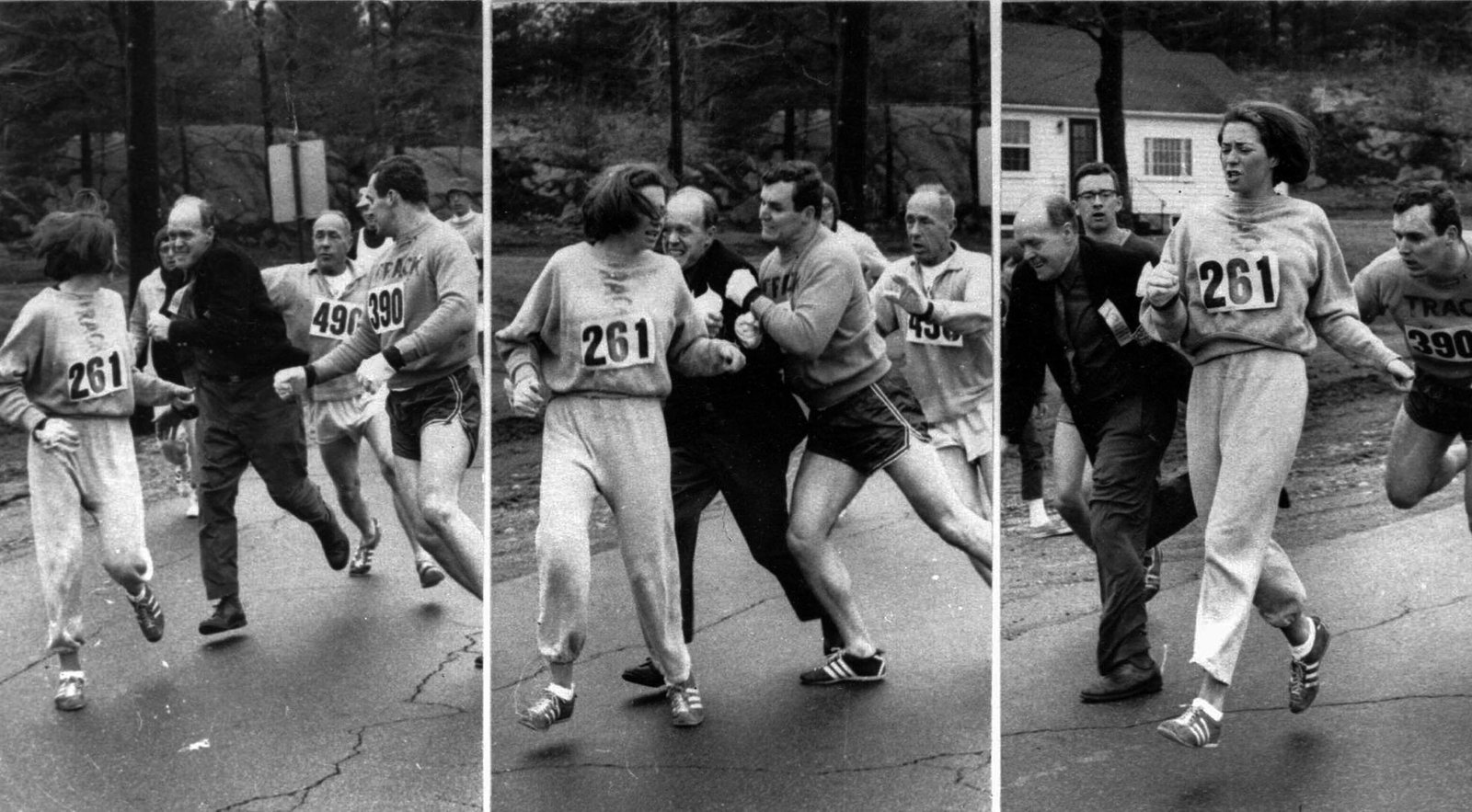 Kathrine Switzer (By Harry Trask, Public domain)