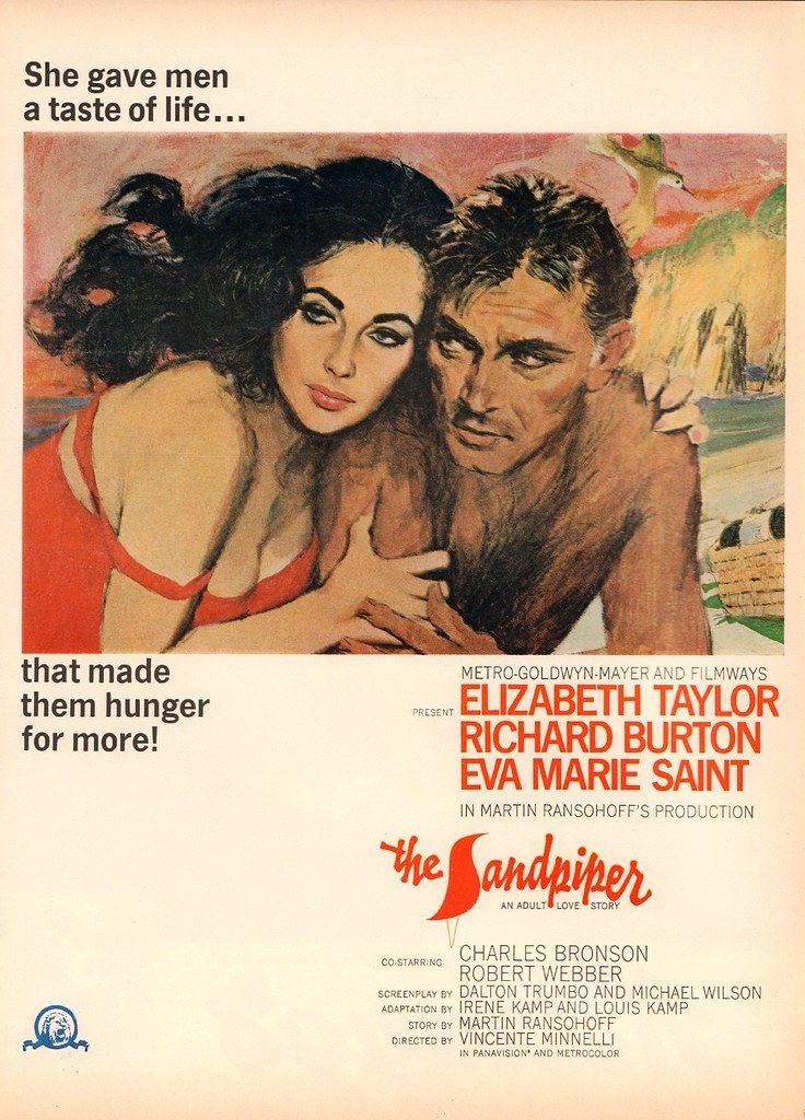 Elizabeth Taylor and Richard Burton (SenseiAlan, Flickr, CC BY 2.0)