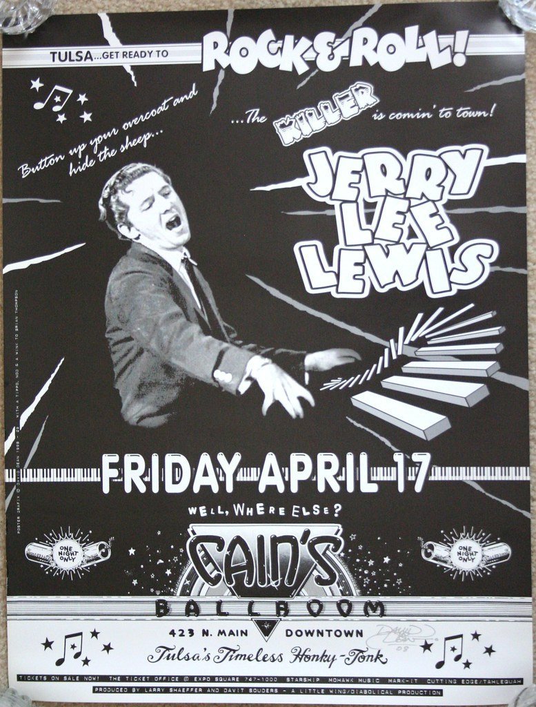 Jerry Lee Lewis's Piano Fire (rockinred1969, Flickr, CC BY 2.0)