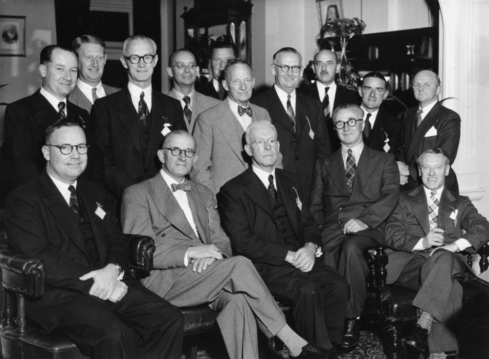 Van Heusen Ties: A Man's World in 1951 (Item is held by John Oxley Library, State Library of Queensland., Public domain)