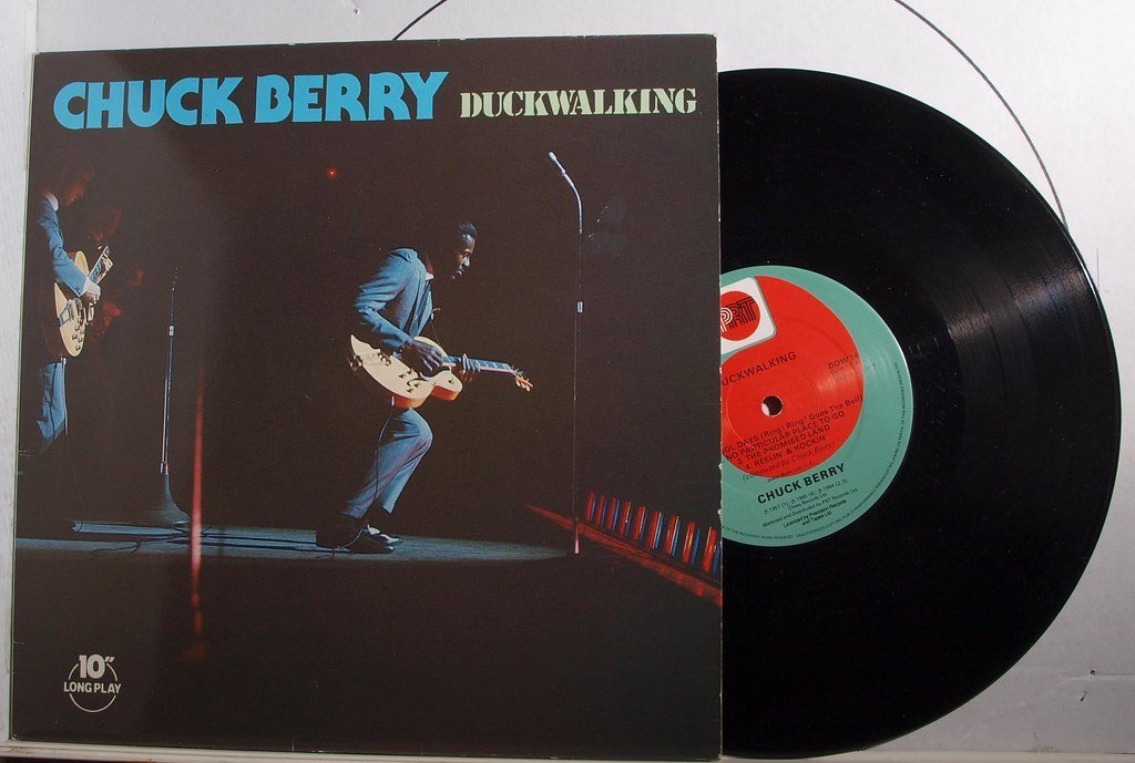 Baby Boomers: "Johnny B. Goode" by Chuck Berry (badgreeb RECORDS - art -photos, Flickr, CC BY-SA 2.0)