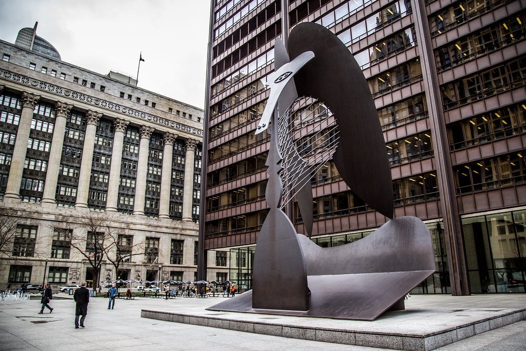 10. He Gifted a Massive Sculpture to Chicago for Free (Phil Roeder, Flickr, CC BY 2.0)