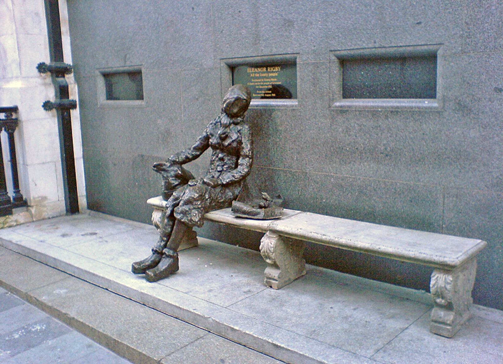 1. The Eleanor Rigby Gravestone (By Johncons Erik Ribsskog, Public domain)