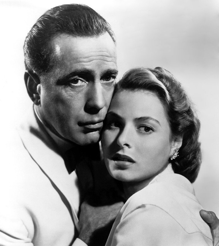 Humphrey Bogart and Lauren Bacall (Tom McKinnon, Flickr, CC BY-SA 2.0)