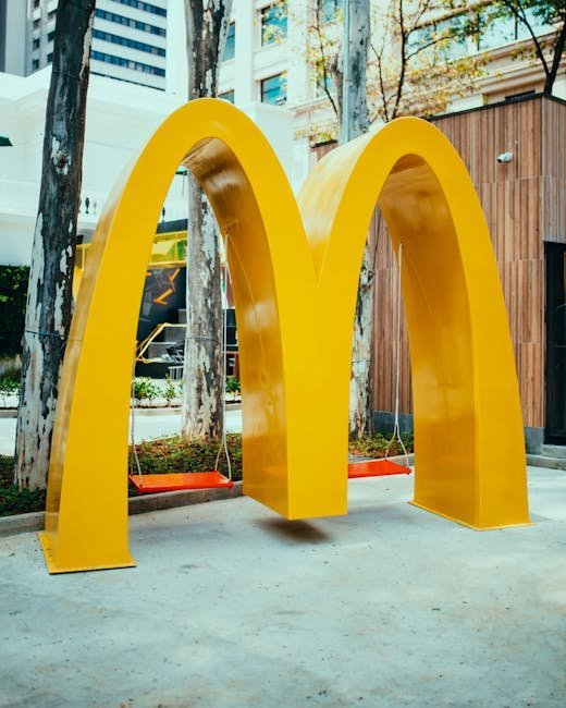 The McDonald's Golden Arches (Image Credits: Pexels)