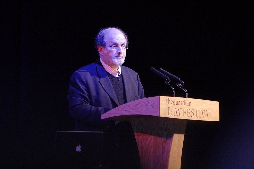 Salman Rushdie (futureshape, Flickr, CC BY 2.0)