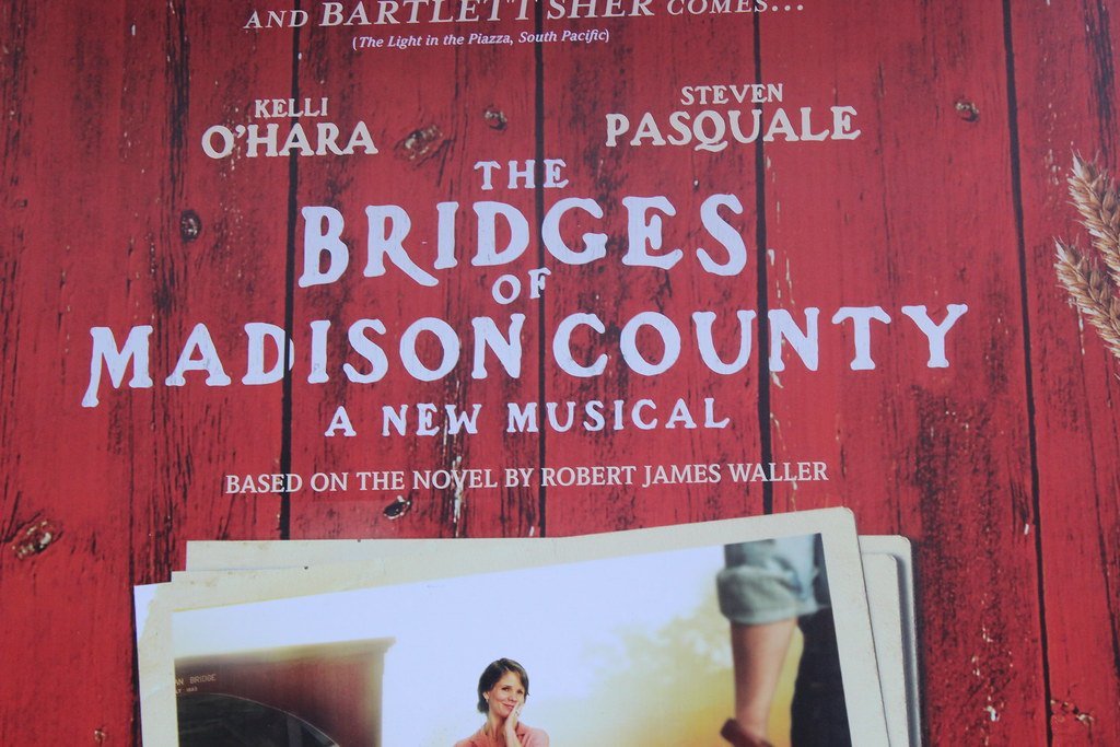 3. The Bridges of Madison County by Robert James Waller (jonathanmason2, Flickr, CC BY 2.0)