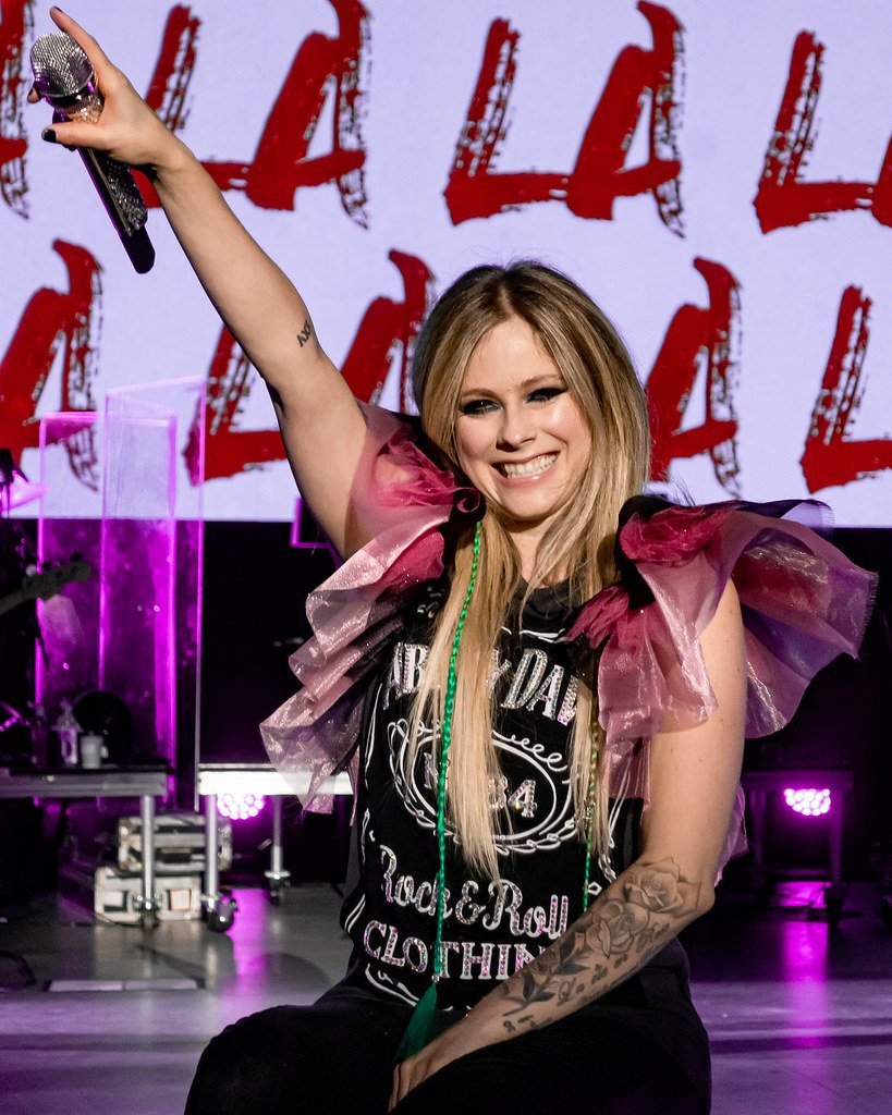 Avril Lavigne (jus10h, Flickr, CC BY 2.0)