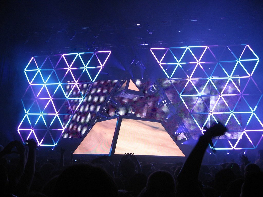 Daft Punk at Coachella, 2006 (John.E.Robertson, Flickr, CC BY 2.0)