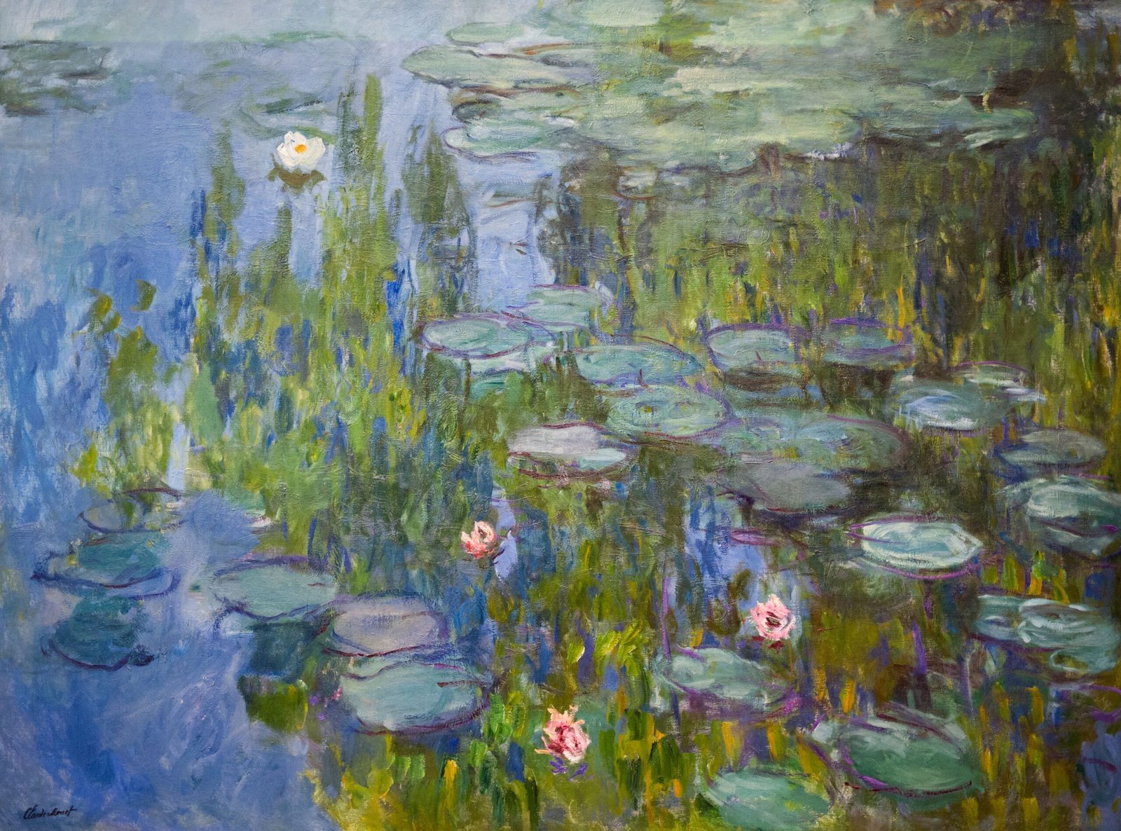 Claude Monet and the Water Lily Murals (Own work, Ermell, 30 October 2010, 16:00:44, Public domain)