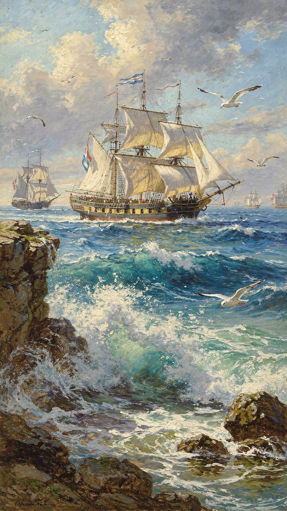 J. M. W. Turner’s Late Seascapes (Image Credits: Flickr)