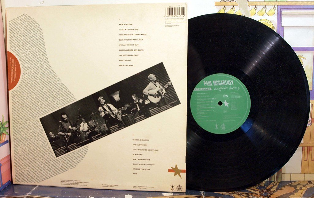 Band on the Run by Paul McCartney and Wings (badgreeb RECORDS - art -photos, Flickr, CC BY-SA 2.0)