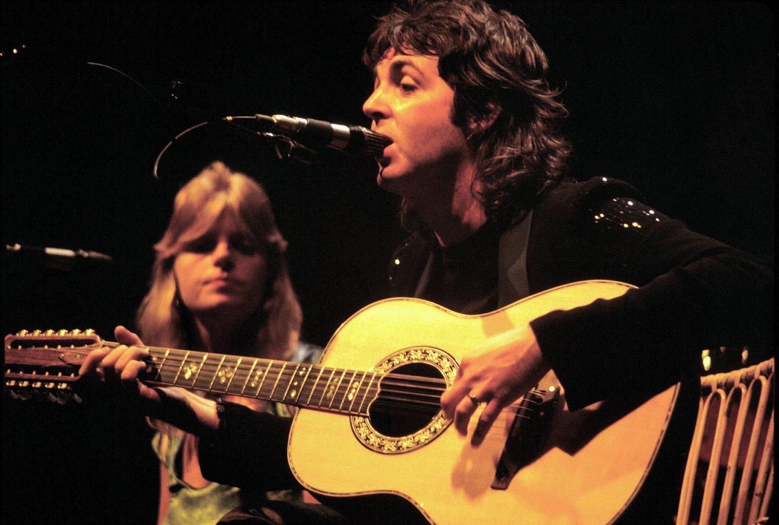Jet by Paul McCartney and Wings (Received from Jim Summaria; a similar photo (without Linda) can be seen at Classic Rock, CC BY-SA 3.0)