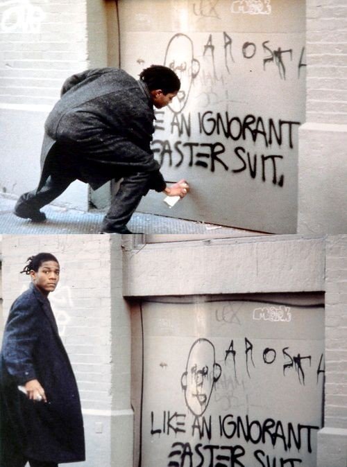 Jean-Michel Basquiat (yukari.n, Flickr, CC BY 2.0)