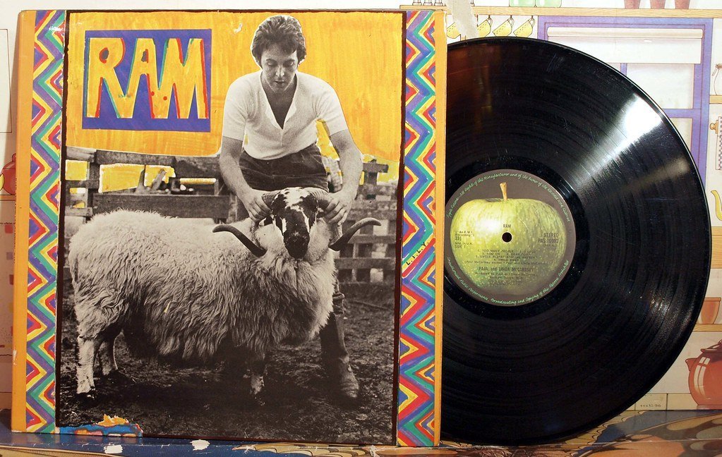 Paul McCartney – Ram (badgreeb RECORDS - art -photos, Flickr, CC BY-SA 2.0)