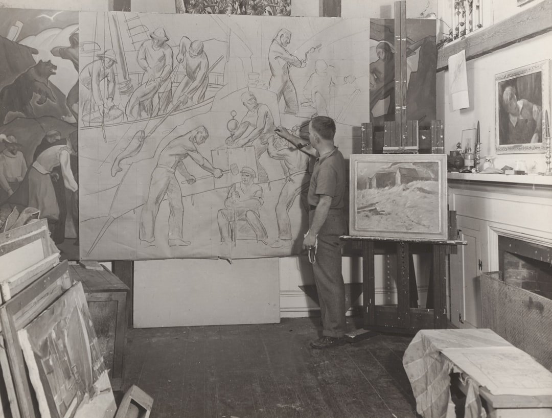 Bill Traylor's Street Drawings (Image Credits: Unsplash)
