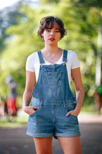 Denim Overalls (Image Credits: Pexels)