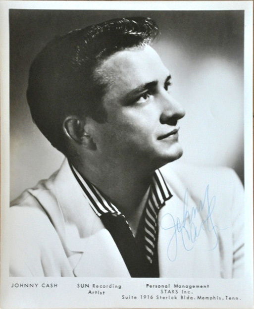 The Man Comes Around (By Johnny Cash Promotional Photo for Sun Records, taken in 1955, Public domain)