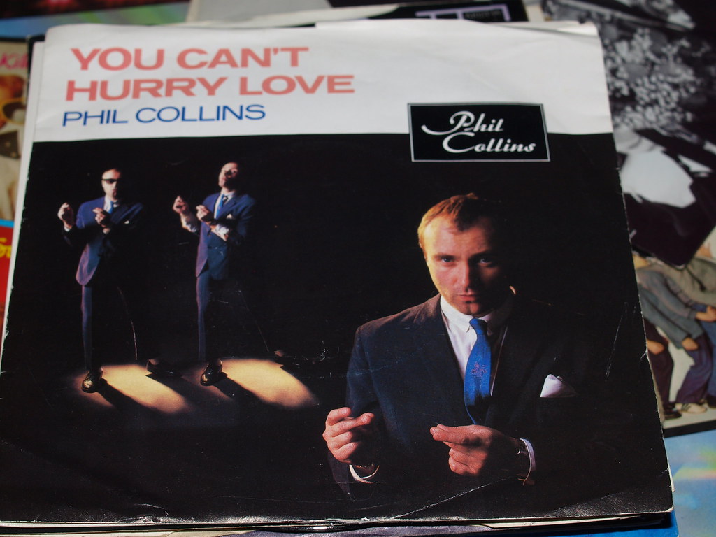 In the Air Tonight by Phil Collins (badgreeb RECORDS - art -photos, Flickr, CC BY-SA 2.0)
