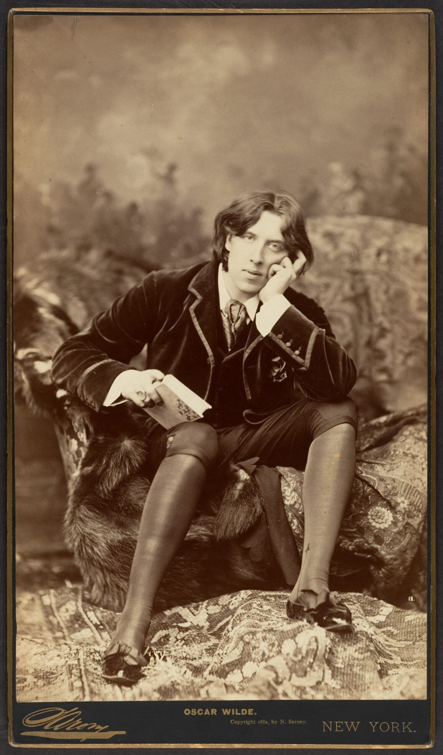 Oscar Wilde (This file was donated to Wikimedia Commons as part of a project by the Metropolitan Museum of Art. See the Image and Data Resources Open Access Policy, Public domain)
