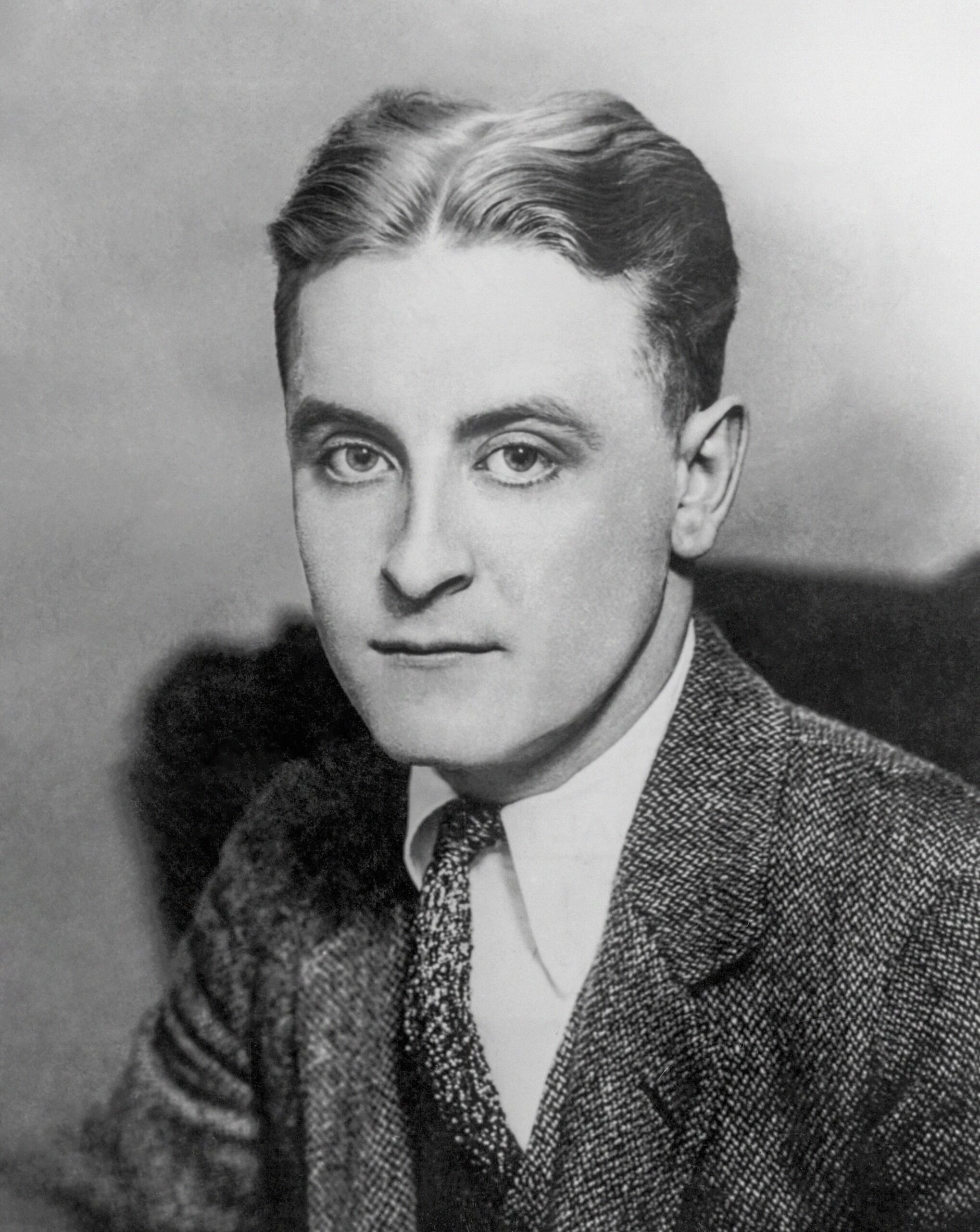 F. Scott Fitzgerald (The photograph was first published in The World's Work (June 1921), p. 192 (Internet Archive). This scan of the photograph is sourced via OprahDaily.com., Public domain)