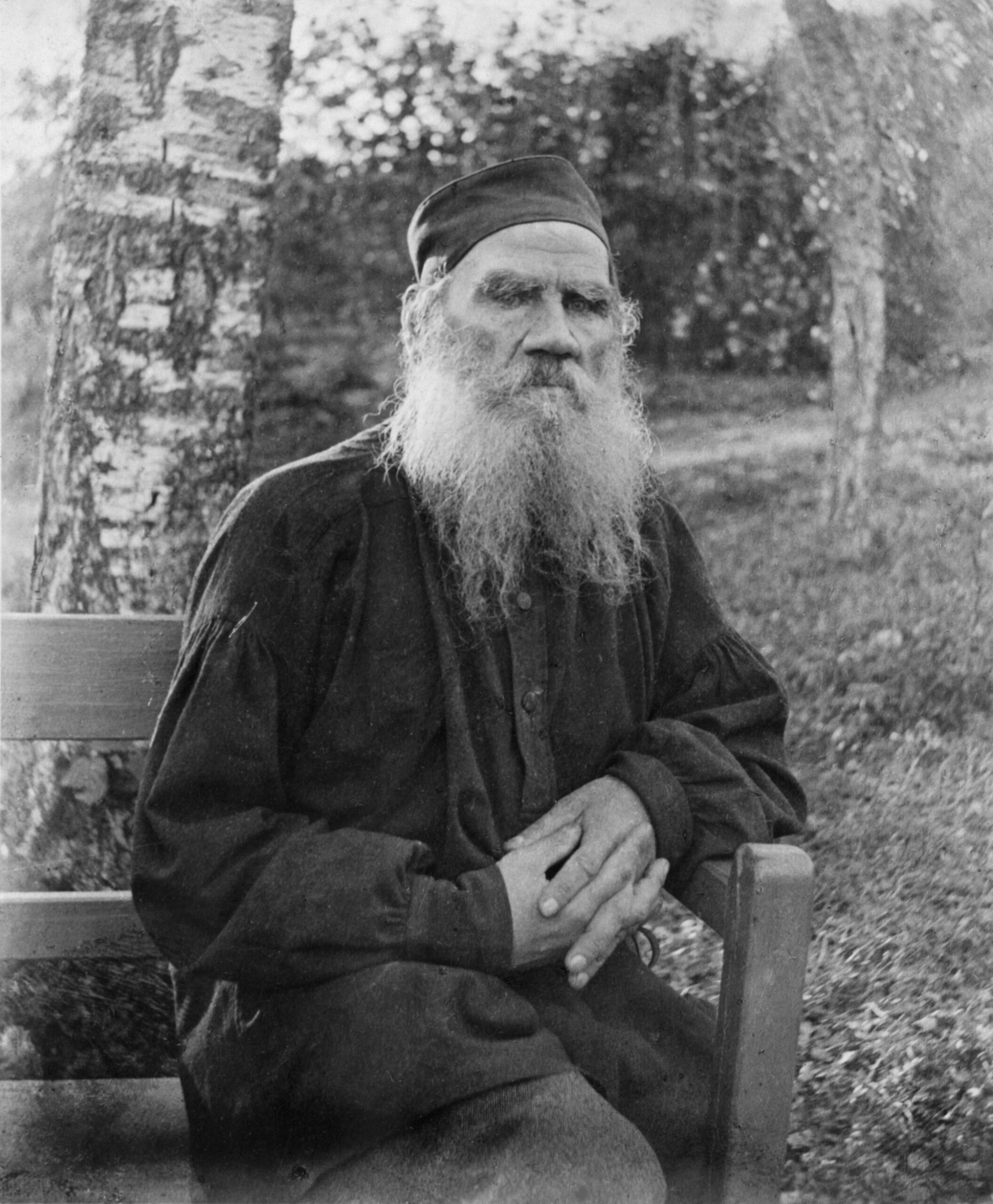 Leo Tolstoy (This image  is available from the United States Library of Congress's Prints and Photographs division under the digital ID ppmsca.37767.This tag does not indicate the copyright status of the attached work. A normal copyright tag is still required. See Commons:Licensing., Public domain)