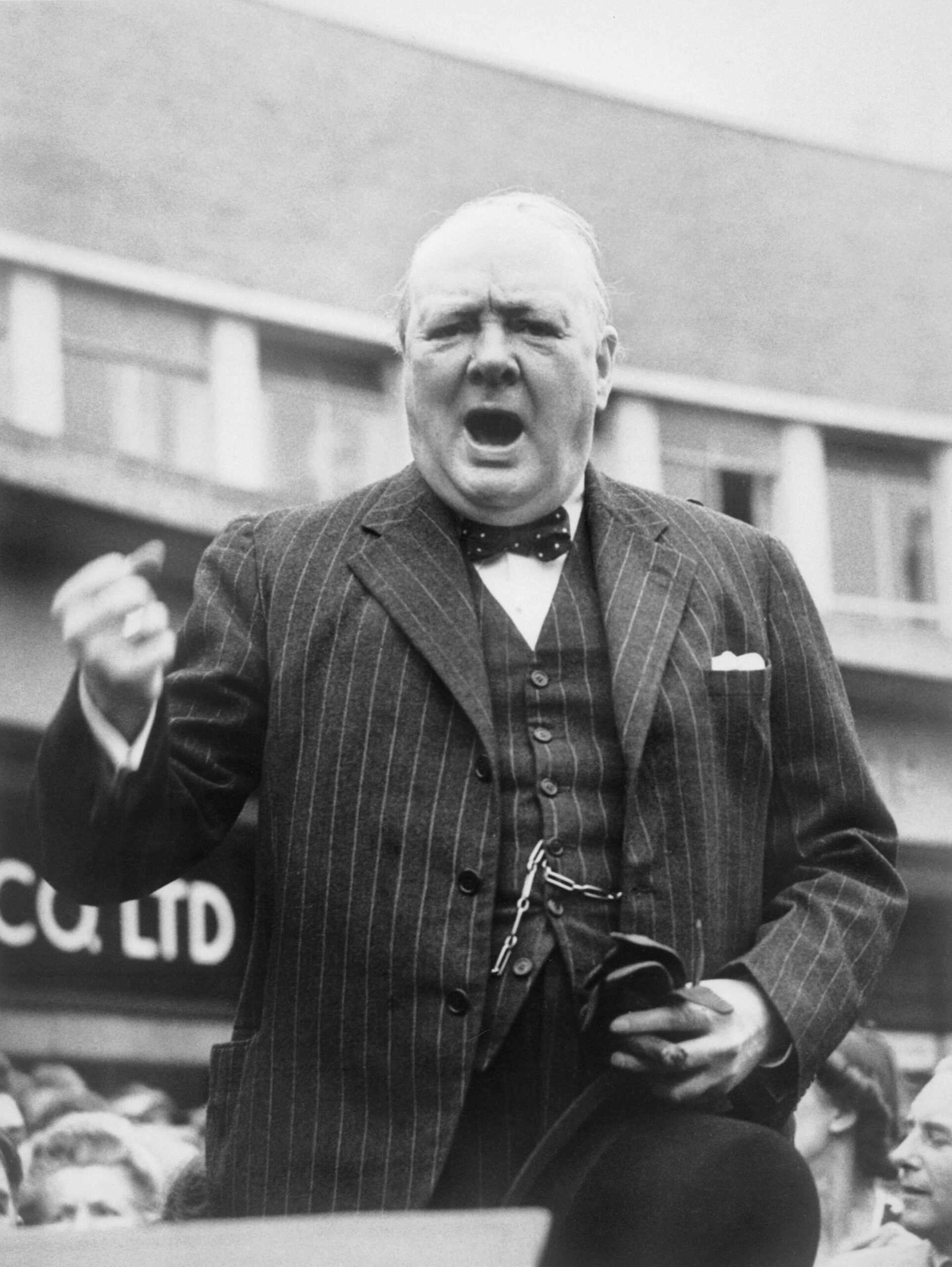 We Shall Fight on the Beaches (By Unknown author., Public domain)