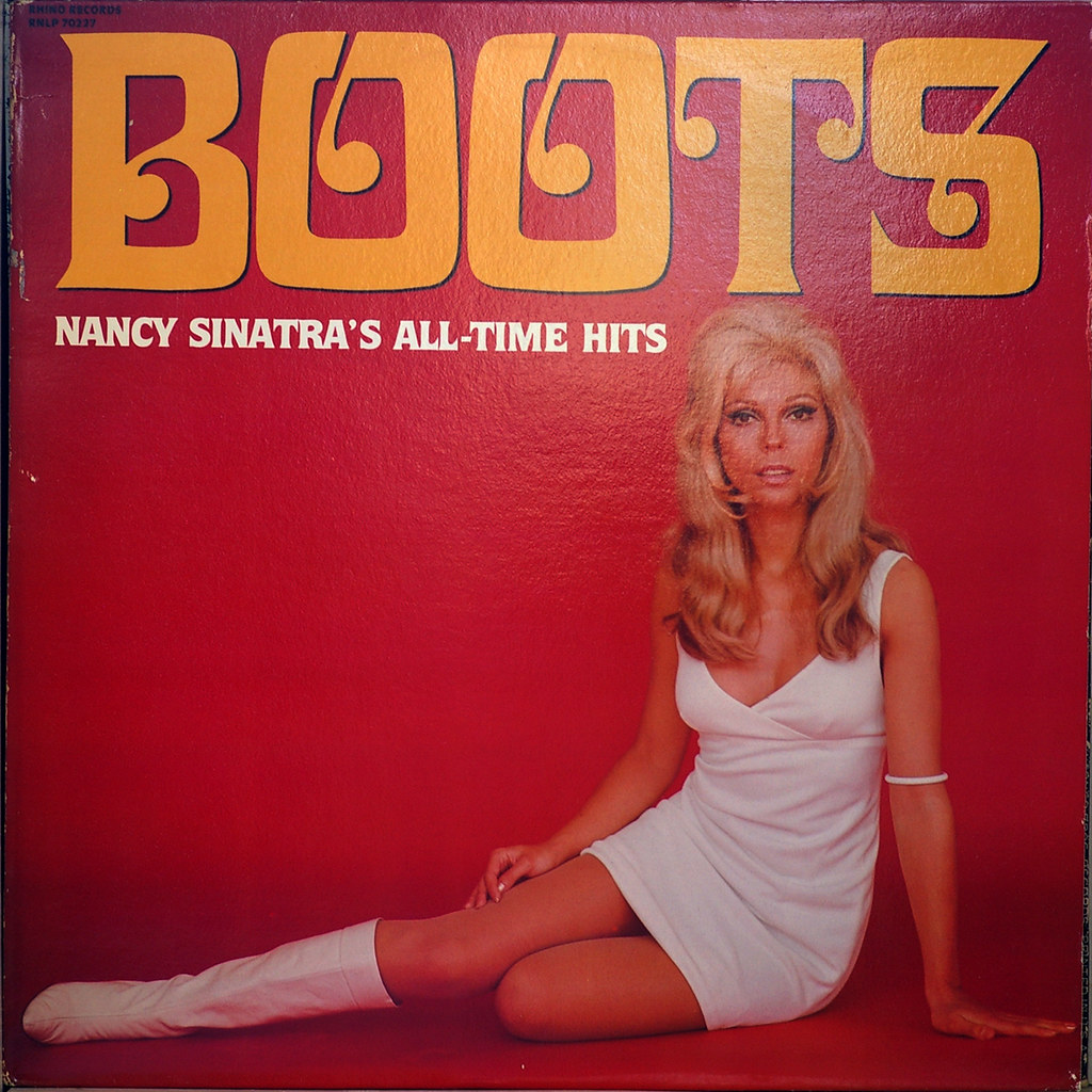 24. These Boots Are Made for Walkin' by Nancy Sinatra (Nesster, Flickr, CC BY-SA 2.0)