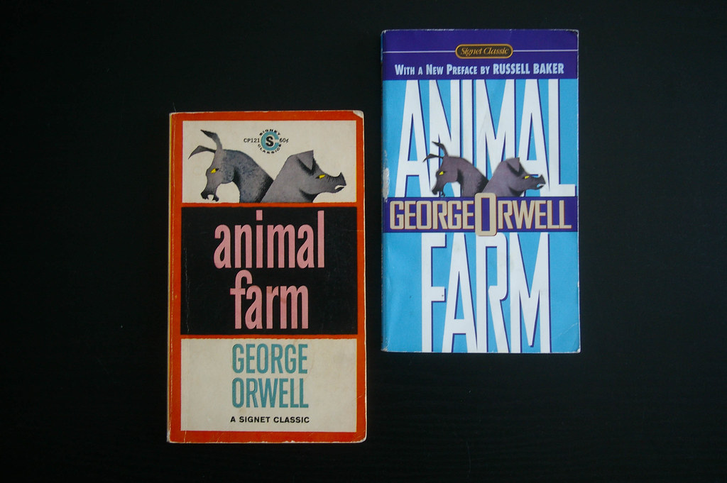 5. Animal Farm by George Orwell (alaina.buzas, Flickr, CC BY 2.0)