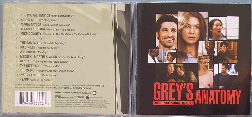 Grey's Anatomy (cdrummbks, Flickr, CC BY 2.0)